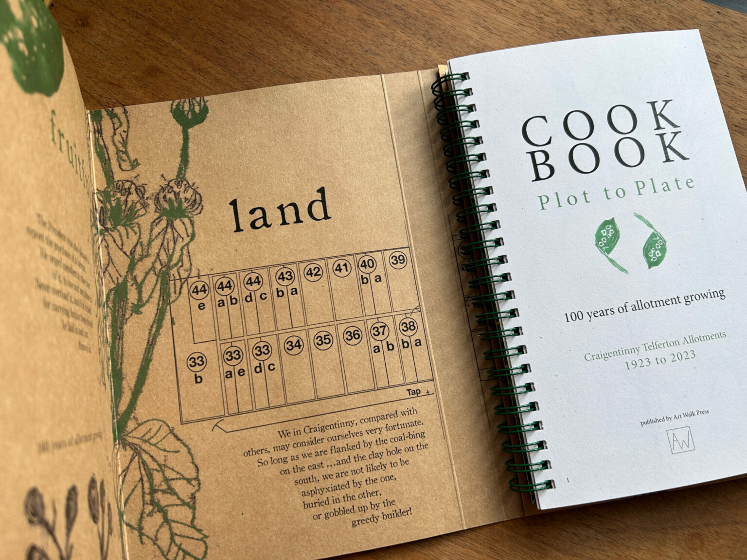 Plot to Plate Cook Book Launch - Art Walk Projects